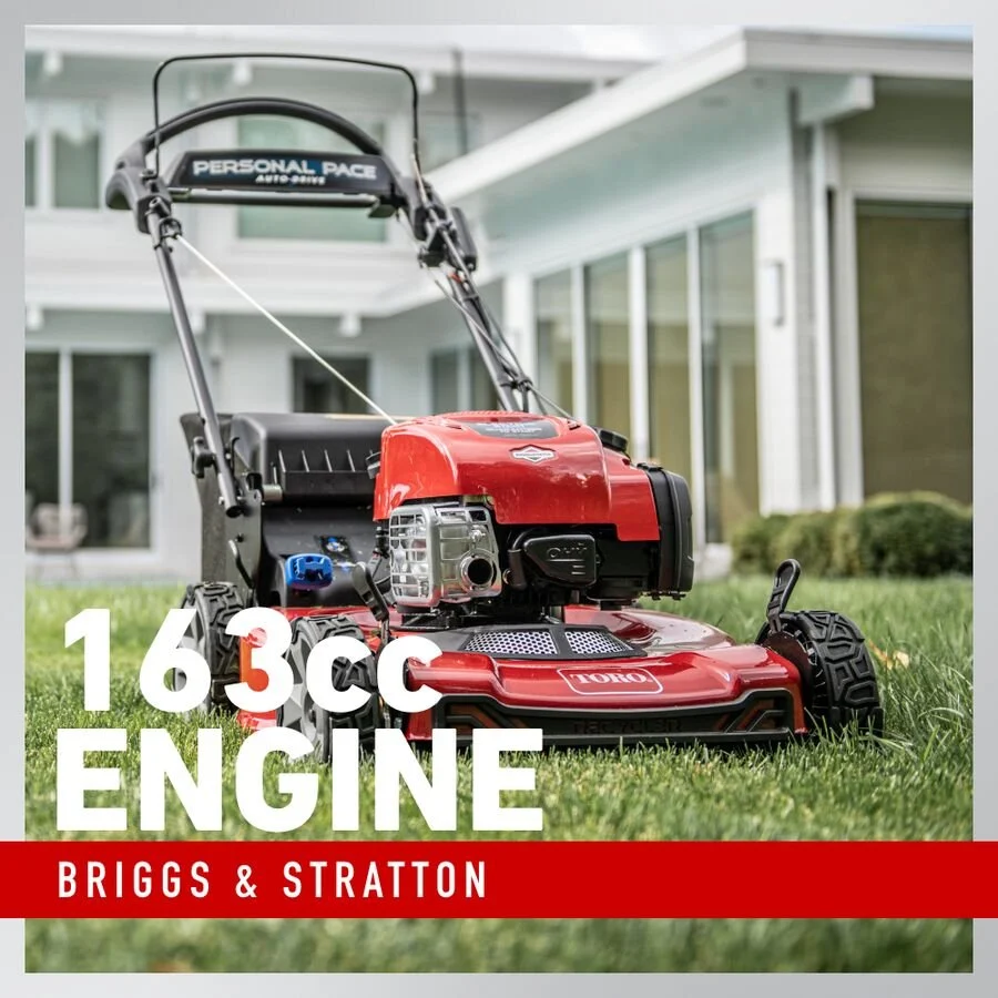 Toro Recycler with Personal Pace 22-in Gas Self-propelled lawn mower with 163-cc Briggs and Stratton Engine - Image 2